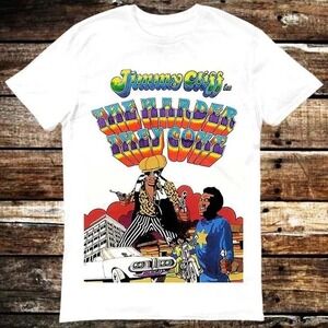 Jimmy Cliff Reggae Movie T-shirt The Harder They Come Retro T-Shirt